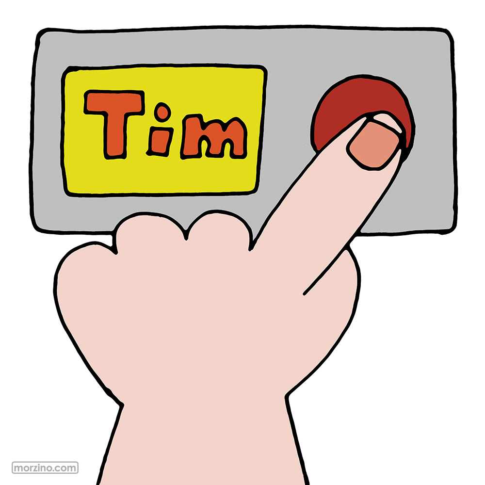 Bildwörterbuch: Ich klingele