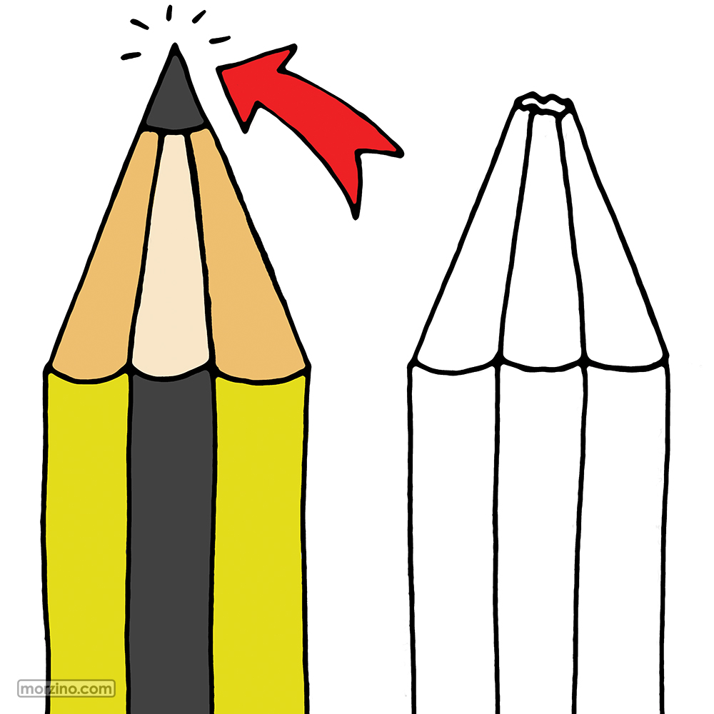 Bildwörterbuch: Spitz