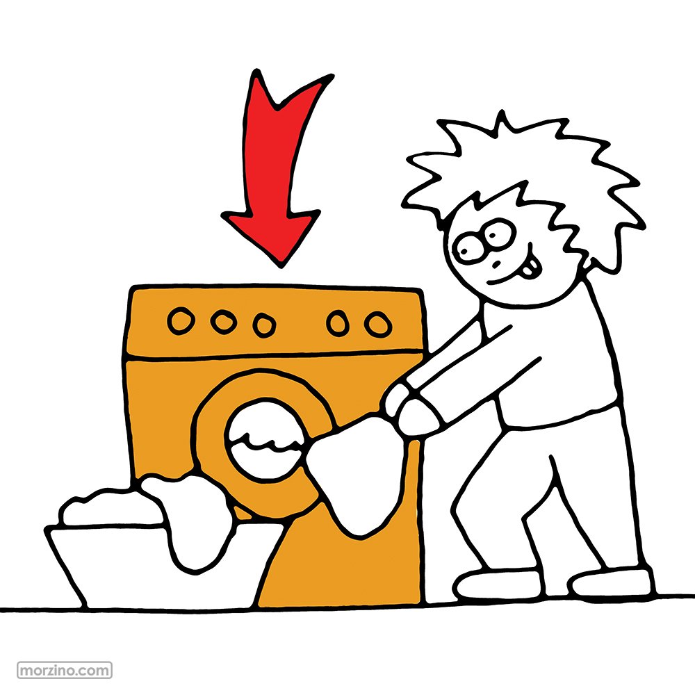 Bildwierderbuch: Wäschmaschinn