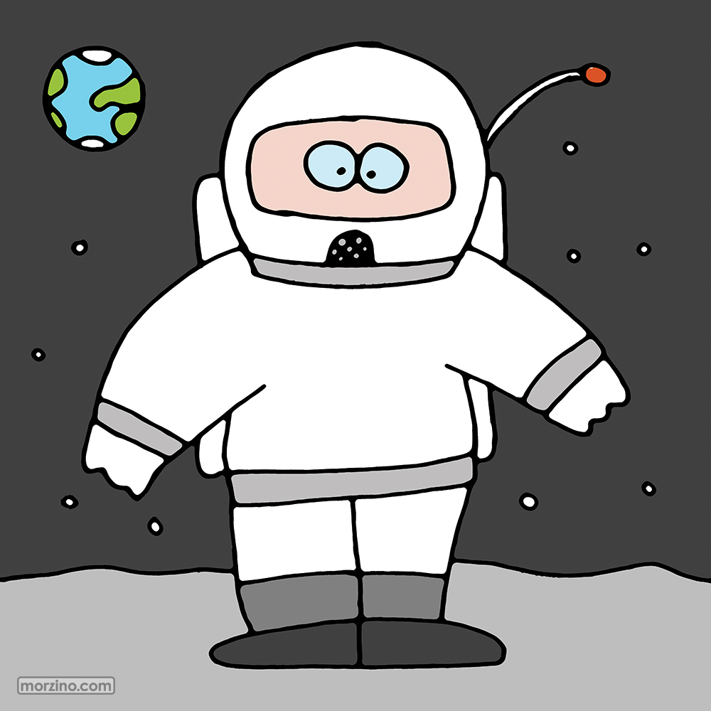 Bildwierderbuch: Astronaut