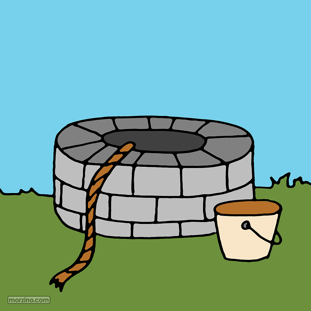 Bildwörterbuch: Brunnen