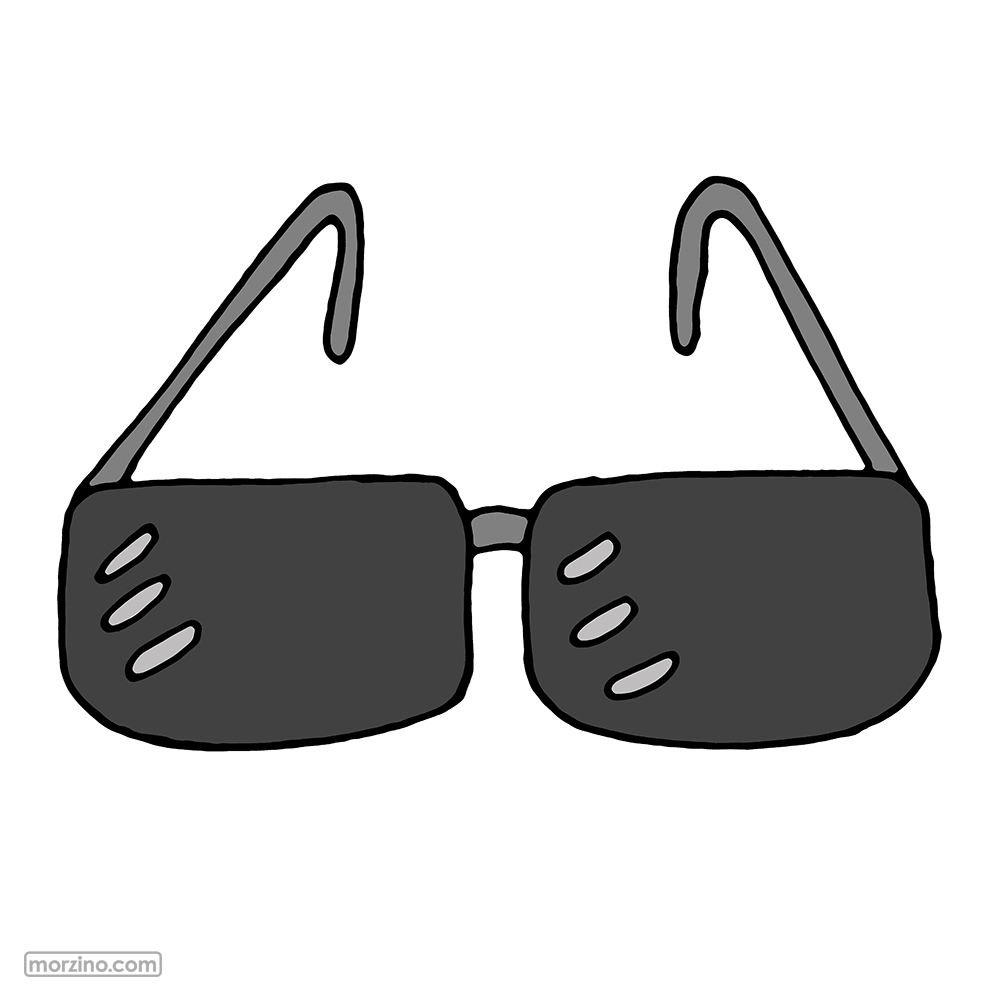 Bildwörterbuch: Sonnenbrille