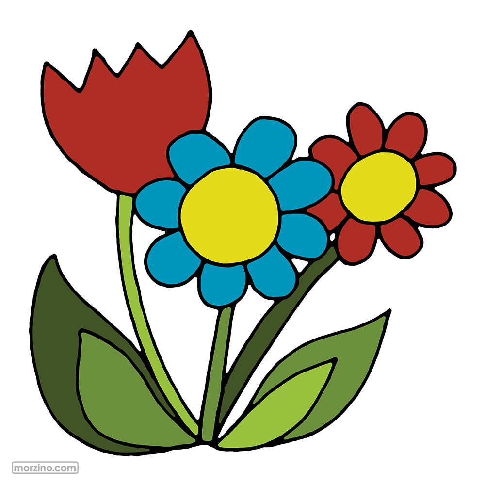 Bildwierderbuch: Blummen