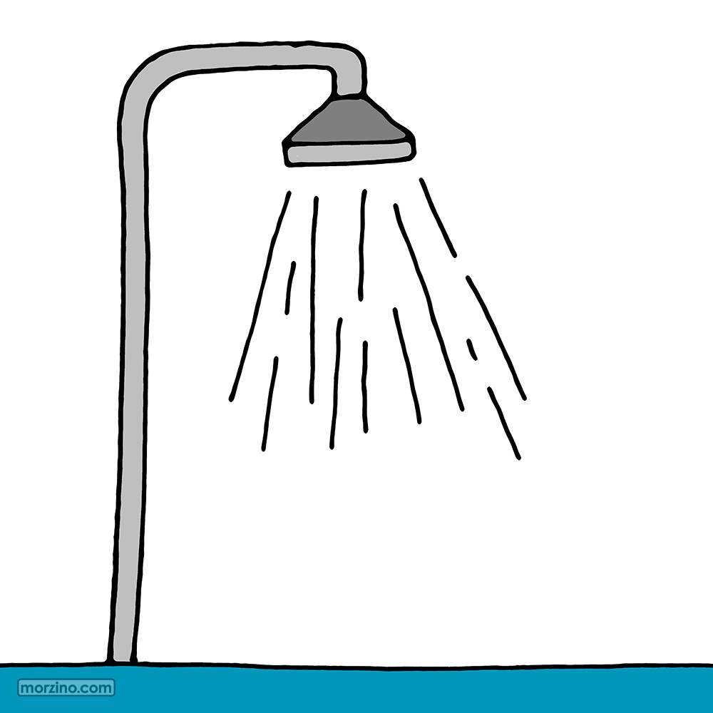 Bildwierderbuch: Dusch