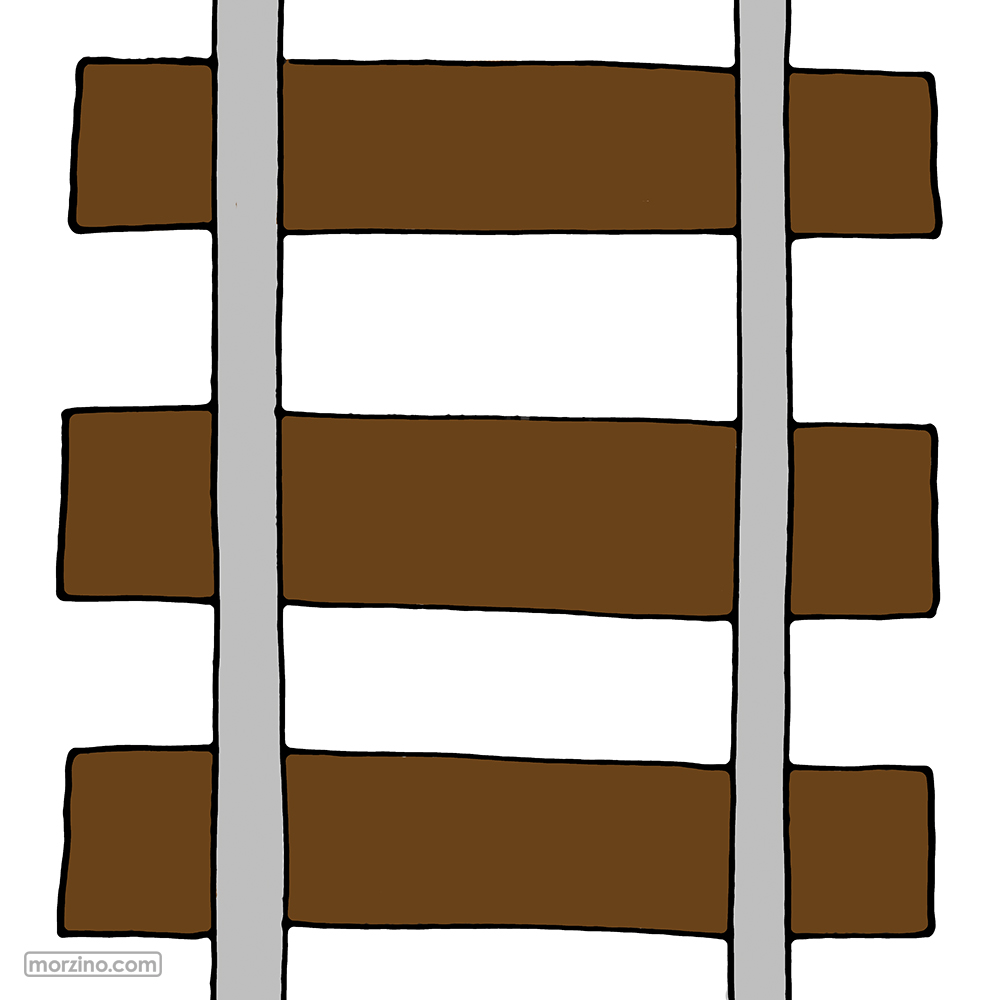 Bildwörterbuch: Gleis