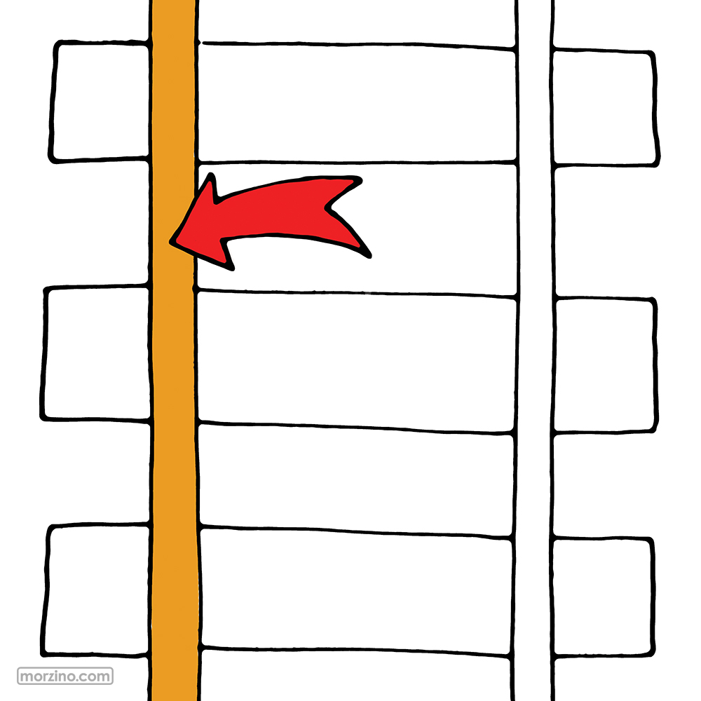 Bildwörterbuch: Schiene