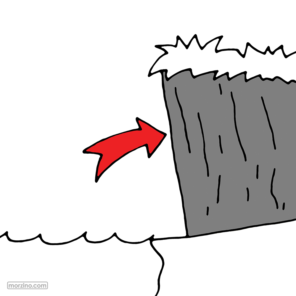 Bildwörterbuch: Klippe