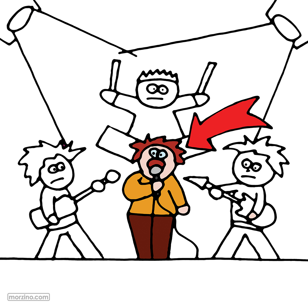 Bildwörterbuch: Sänger