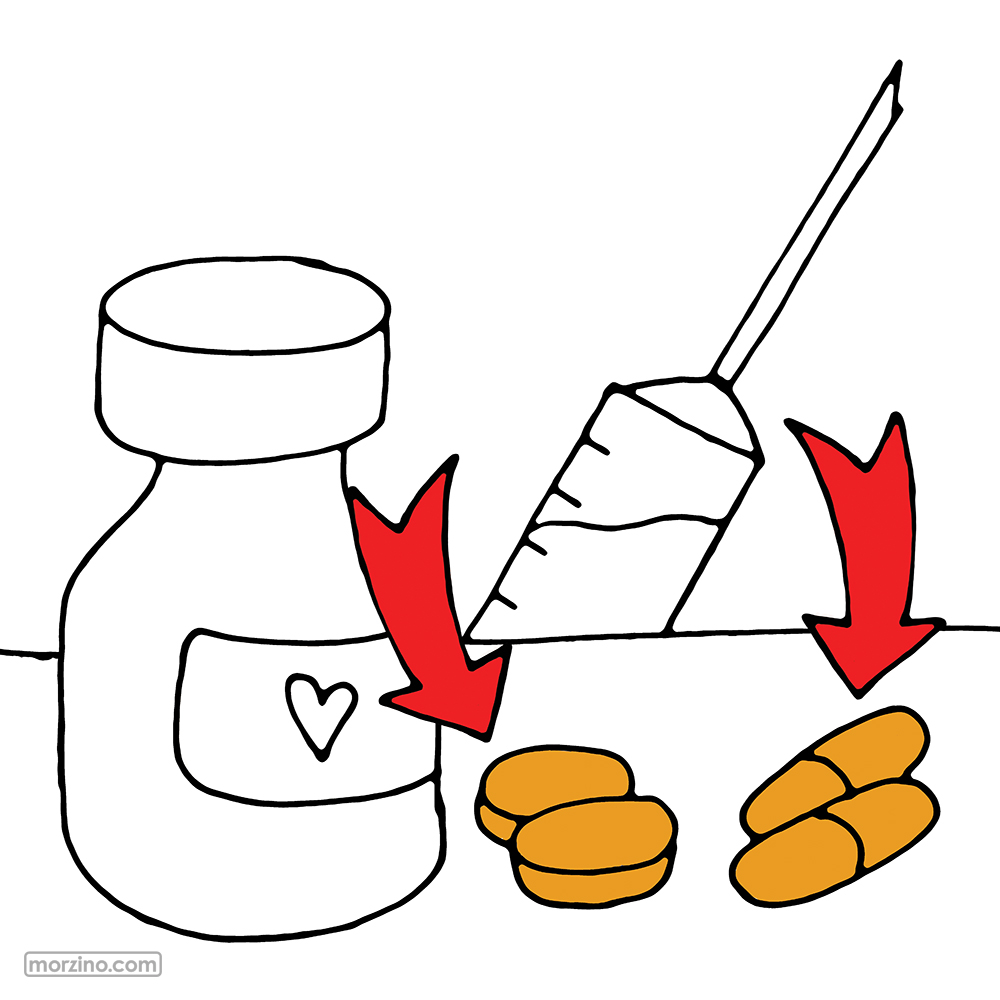 Bildwörterbuch: Pillen