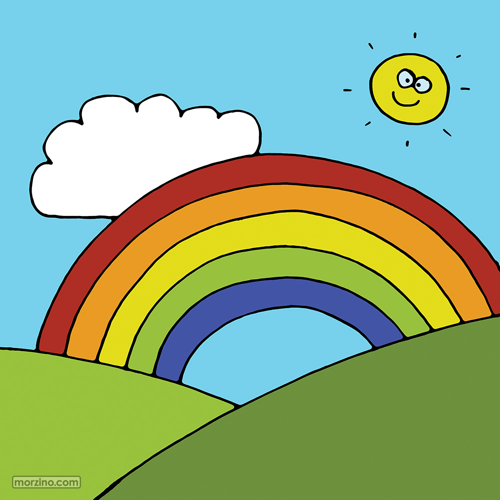 Bildwörterbuch: Regenbogen