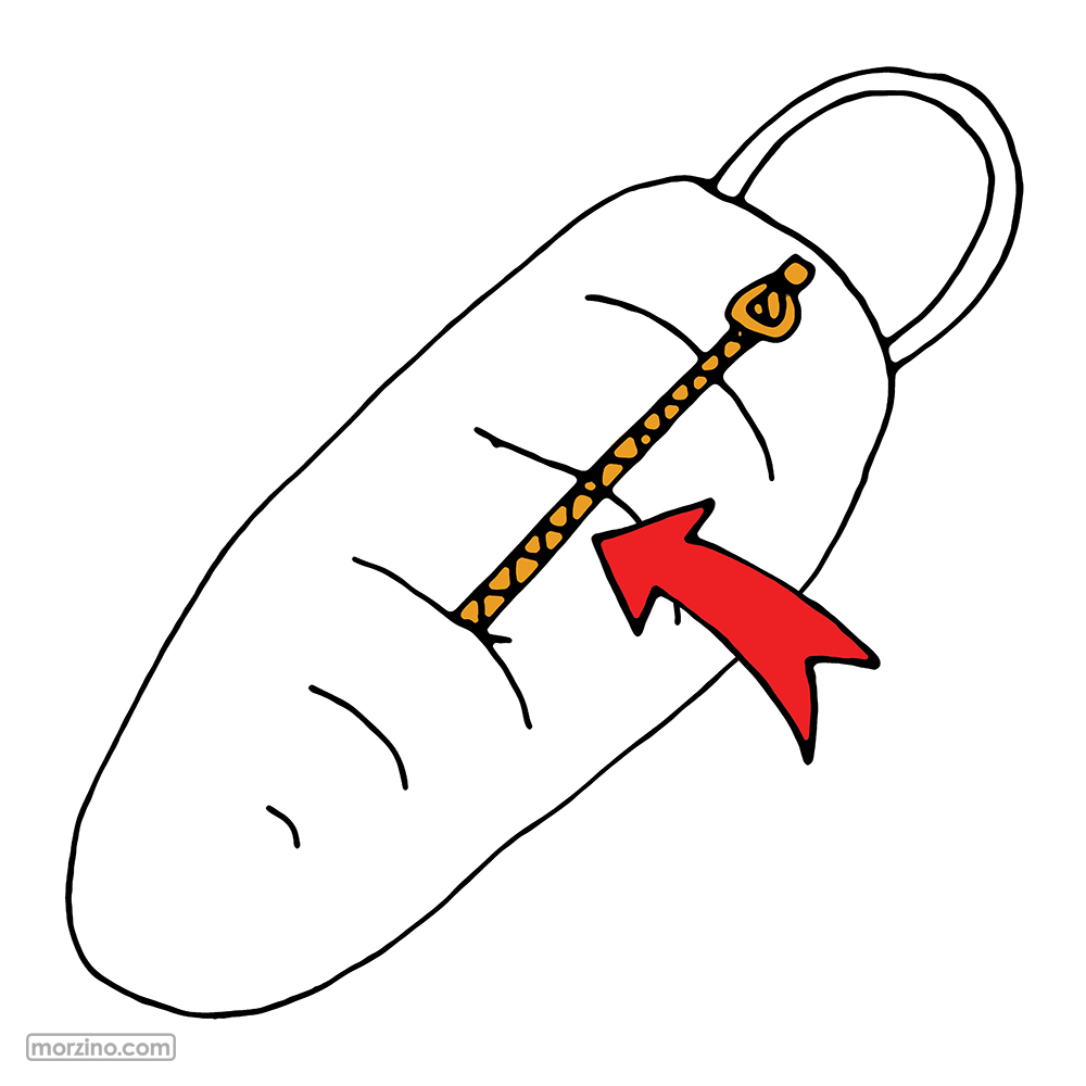 Bildwörterbuch: Reißverschluss