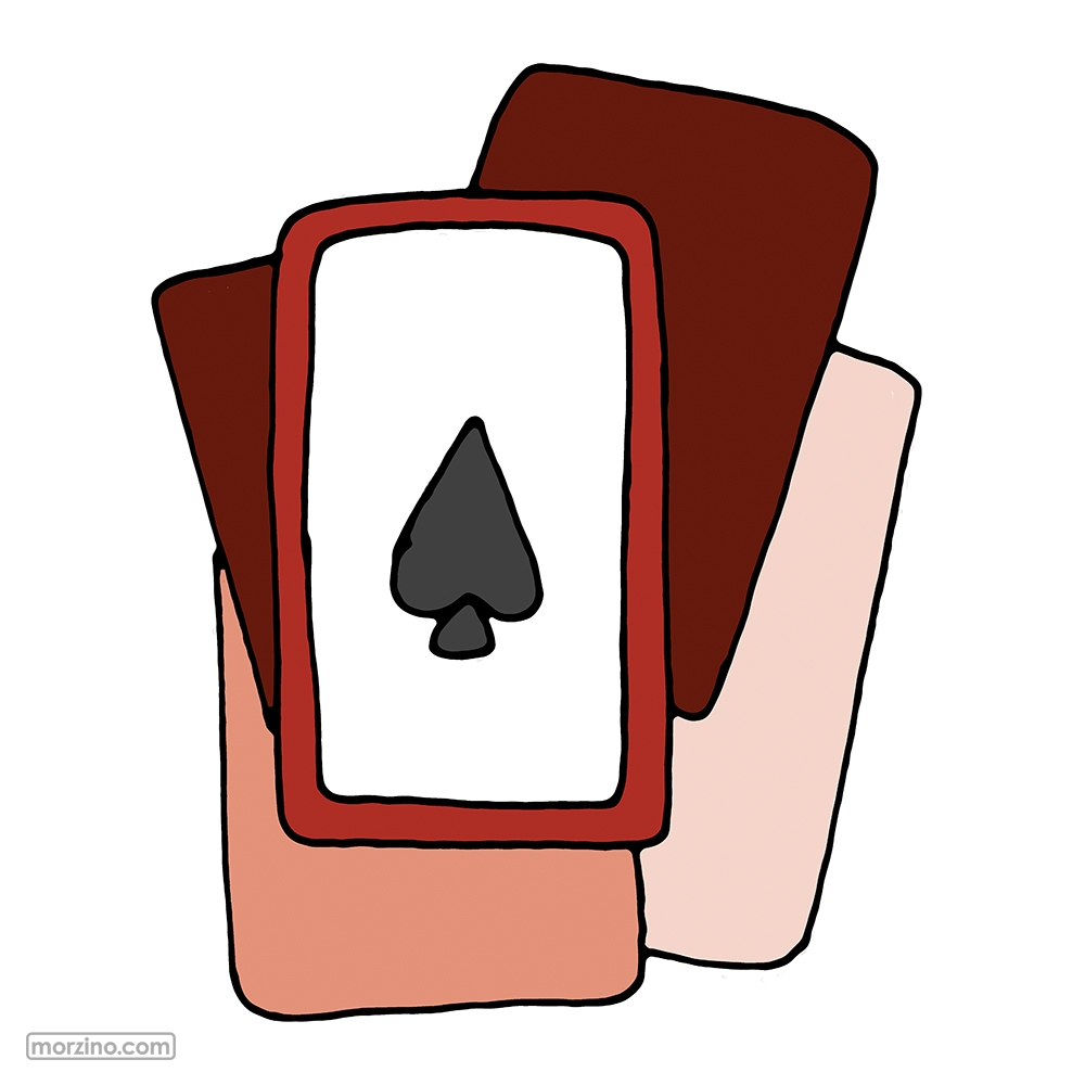 Bildwörterbuch: Spielkarten