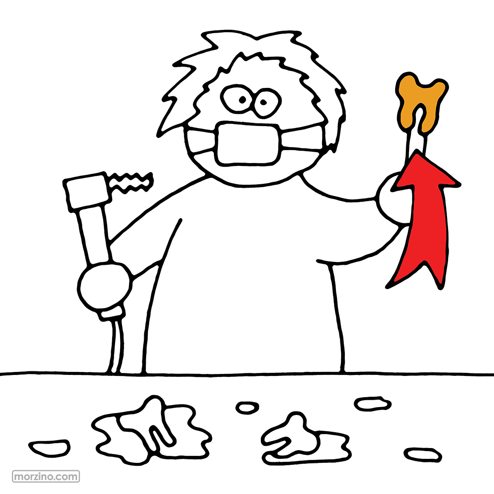 Bildwörterbuch: Zahn