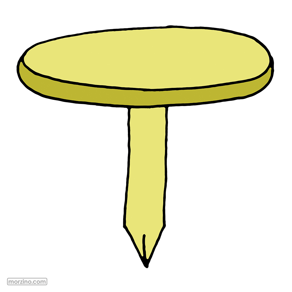 Bildwörterbuch: Pinnadel