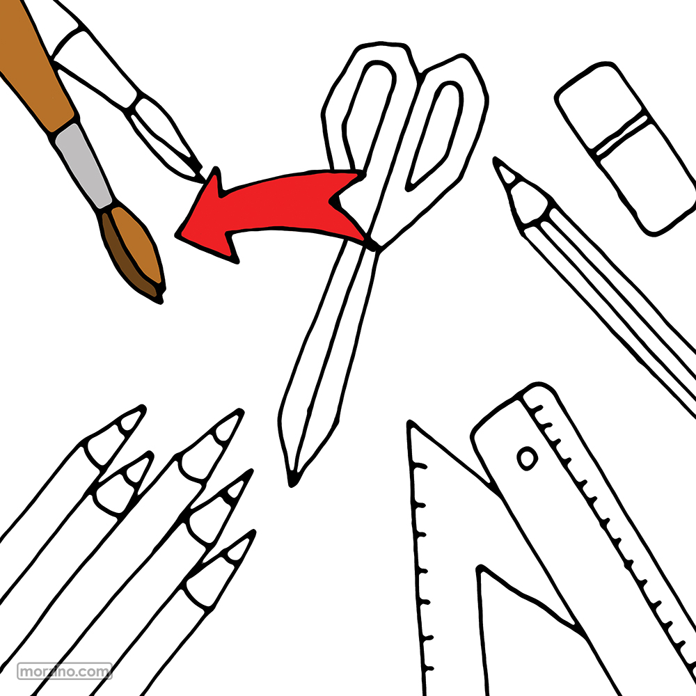 Bildwierderbuch: Pinsel