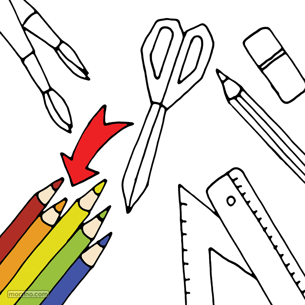 Bildwierderbuch: Faarweg Bläistëfter