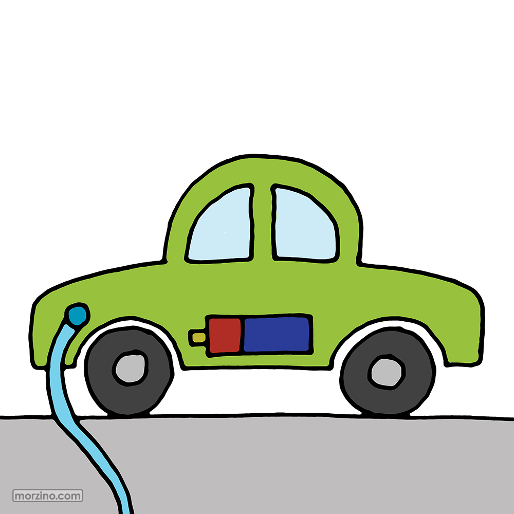 Bildwörterbuch: Elektroauto