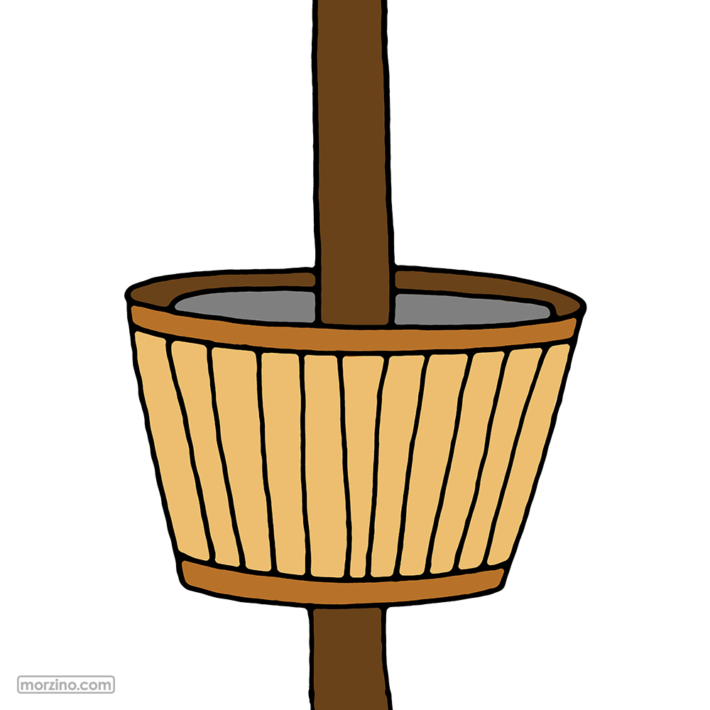 Bildwörterbuch: Mastkorb