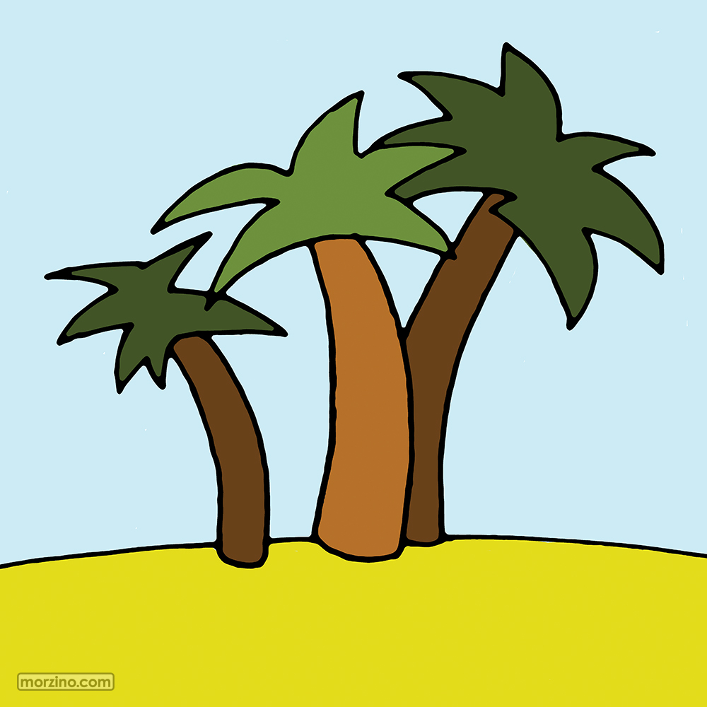 Bildwörterbuch: Palmen