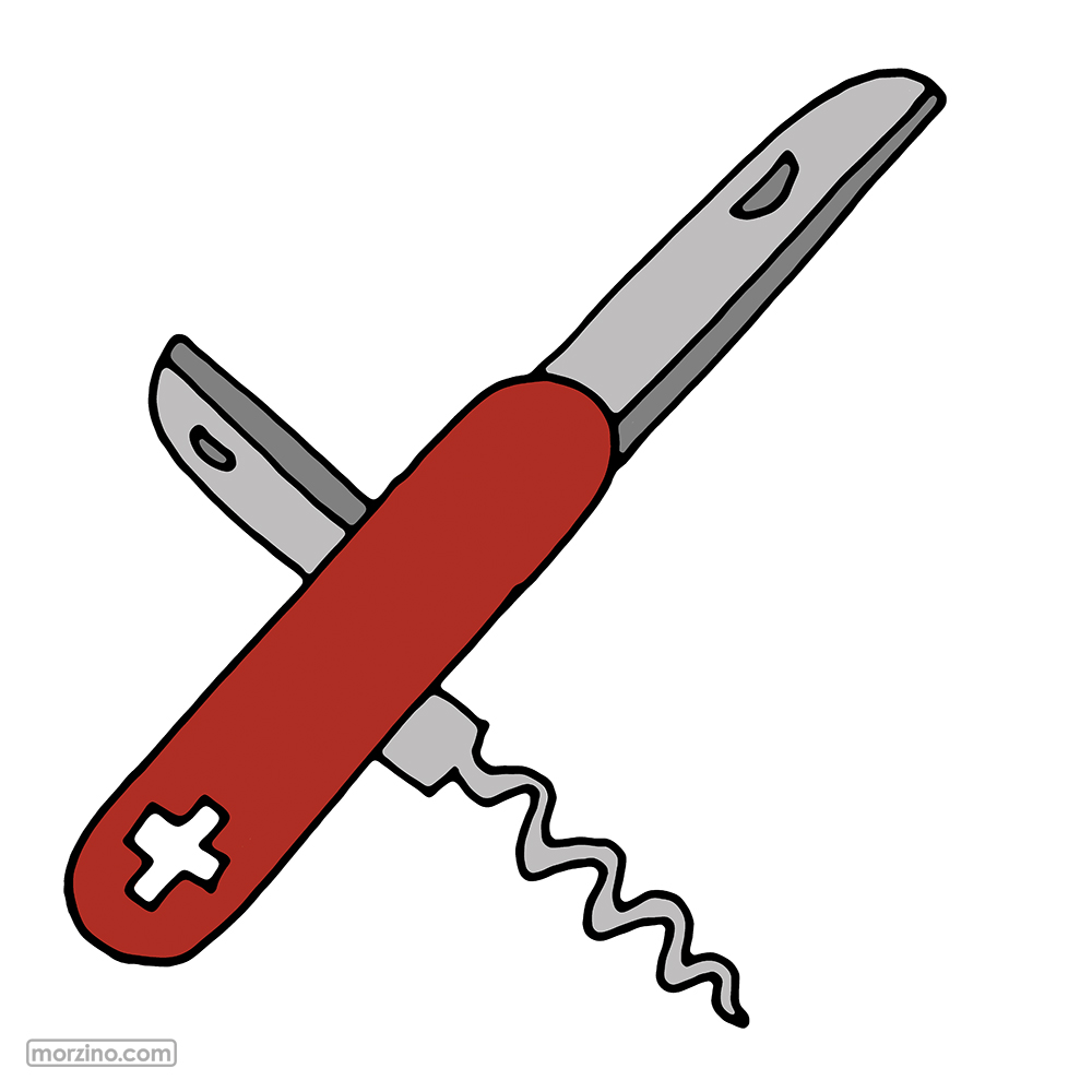 Bildwörterbuch: Taschenmesser
