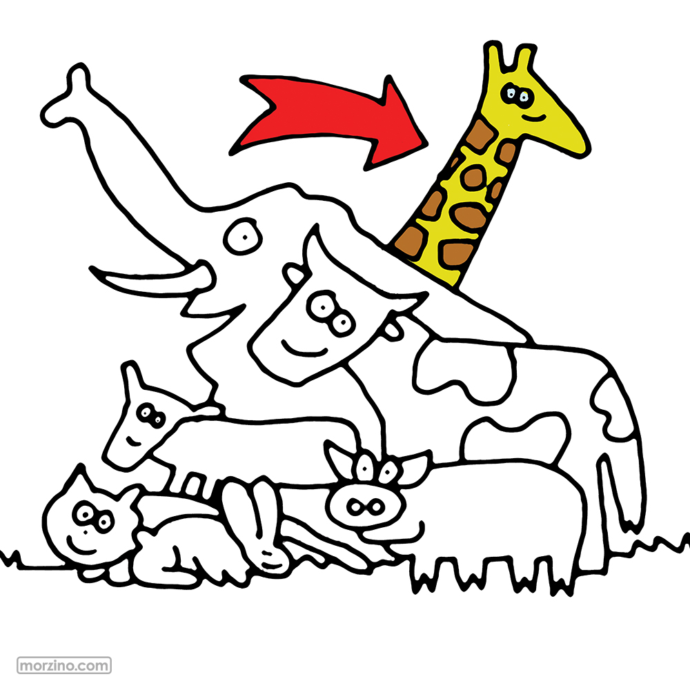 Bildwierderbuch: Giraff