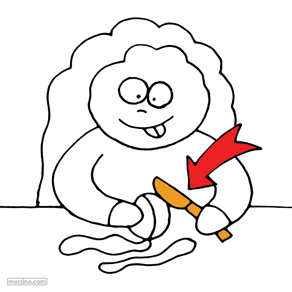 Bildwörterbuch: Messer