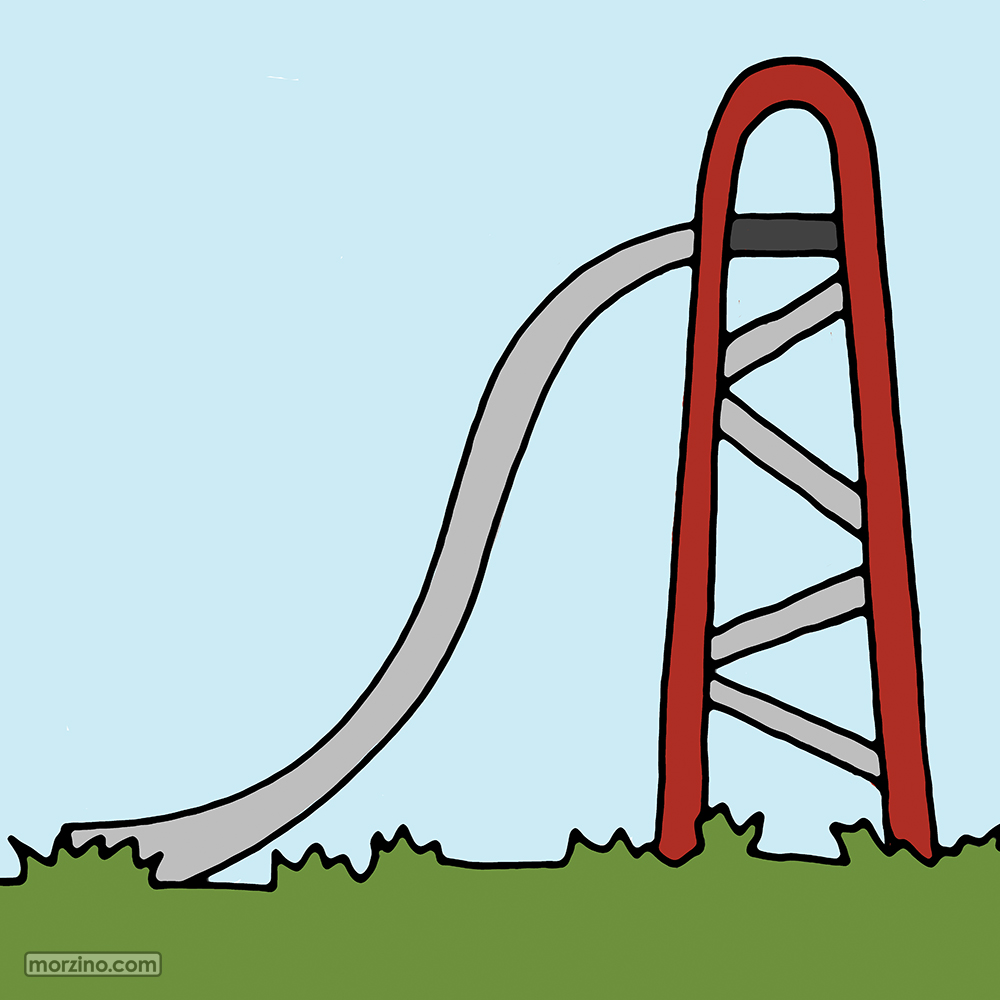 Bildwörterbuch: Rutschbahn