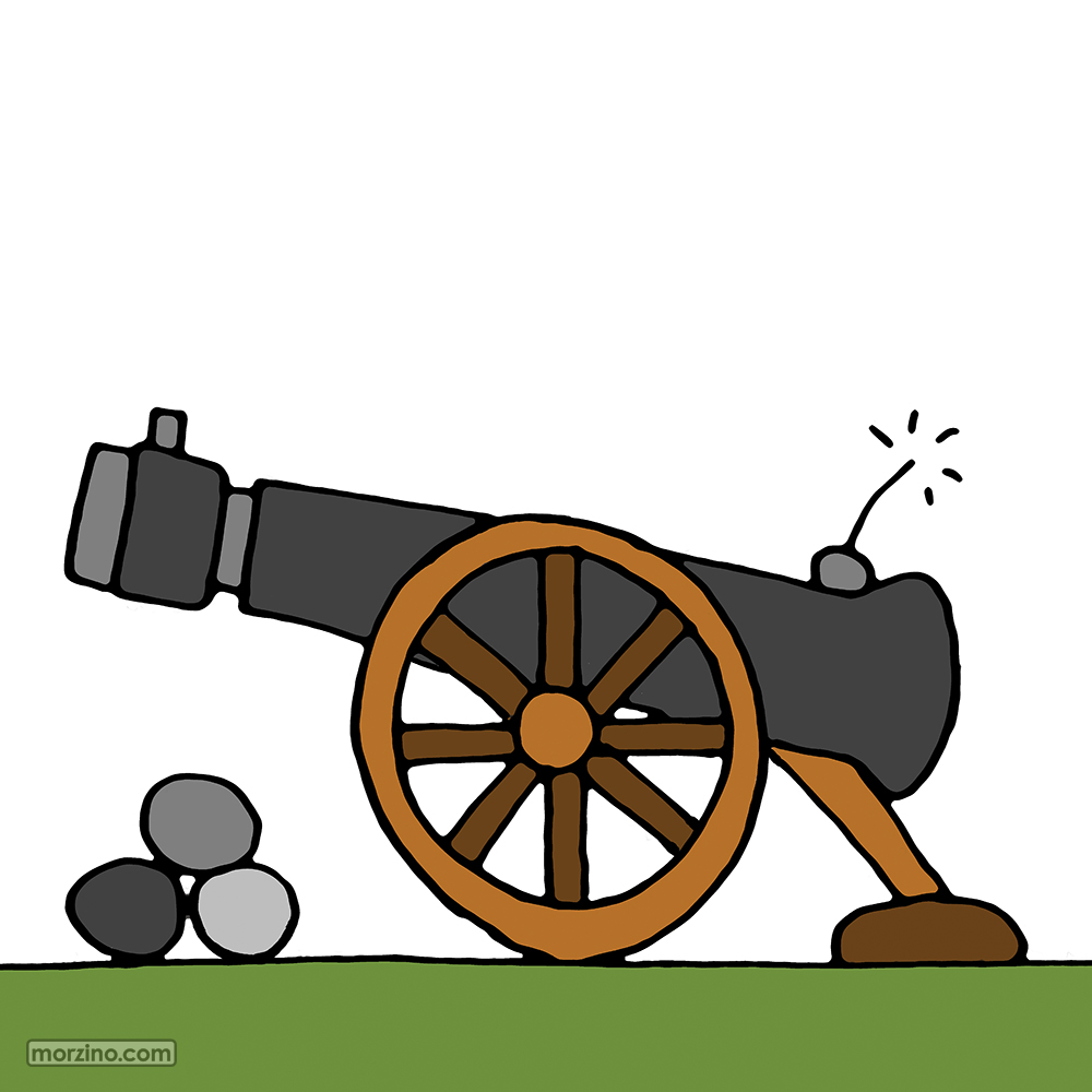 Bildwörterbuch: Kanone