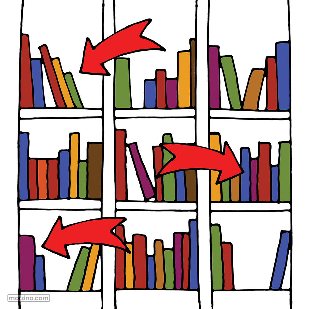 Bildwörterbuch: Bücher