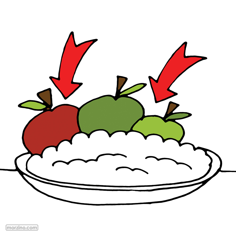 Bildwörterbuch: Äpfel