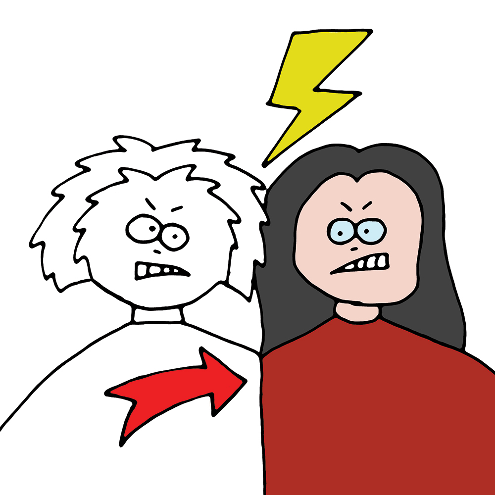 Bildwörterbuch: Feind