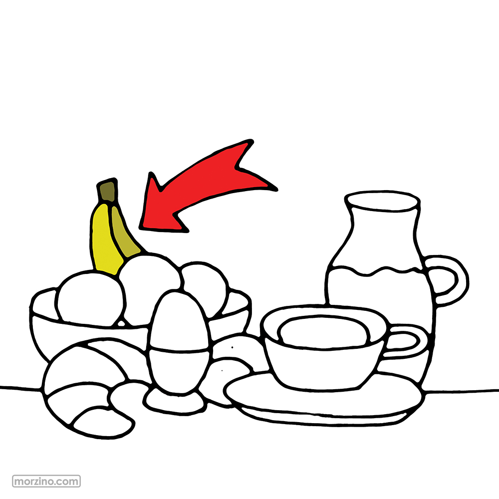 Bildwörterbuch: Banane