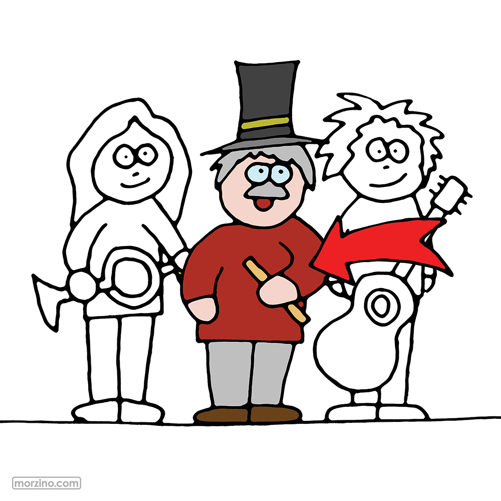 Bildwierderbuch: Chef vum Orchester