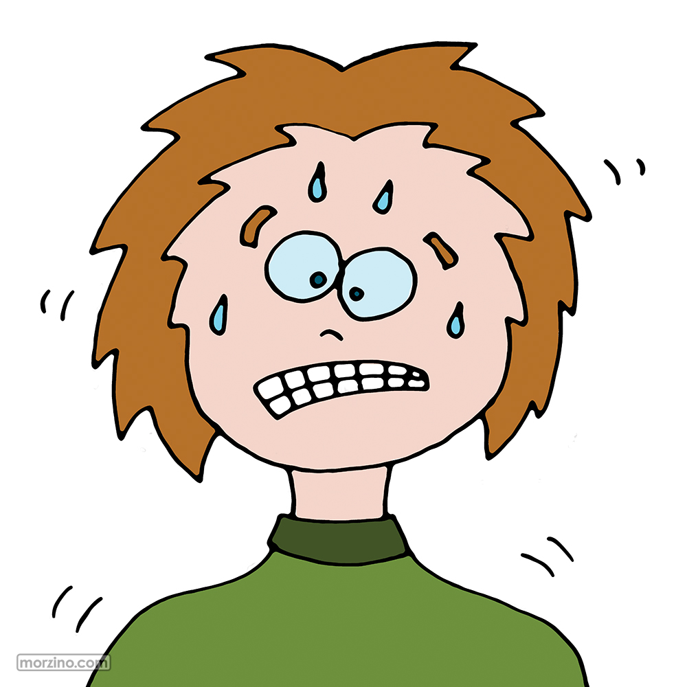 Bildwierderbuch: Nervös