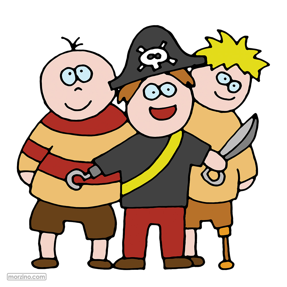 Bildwörterbuch: Piraten