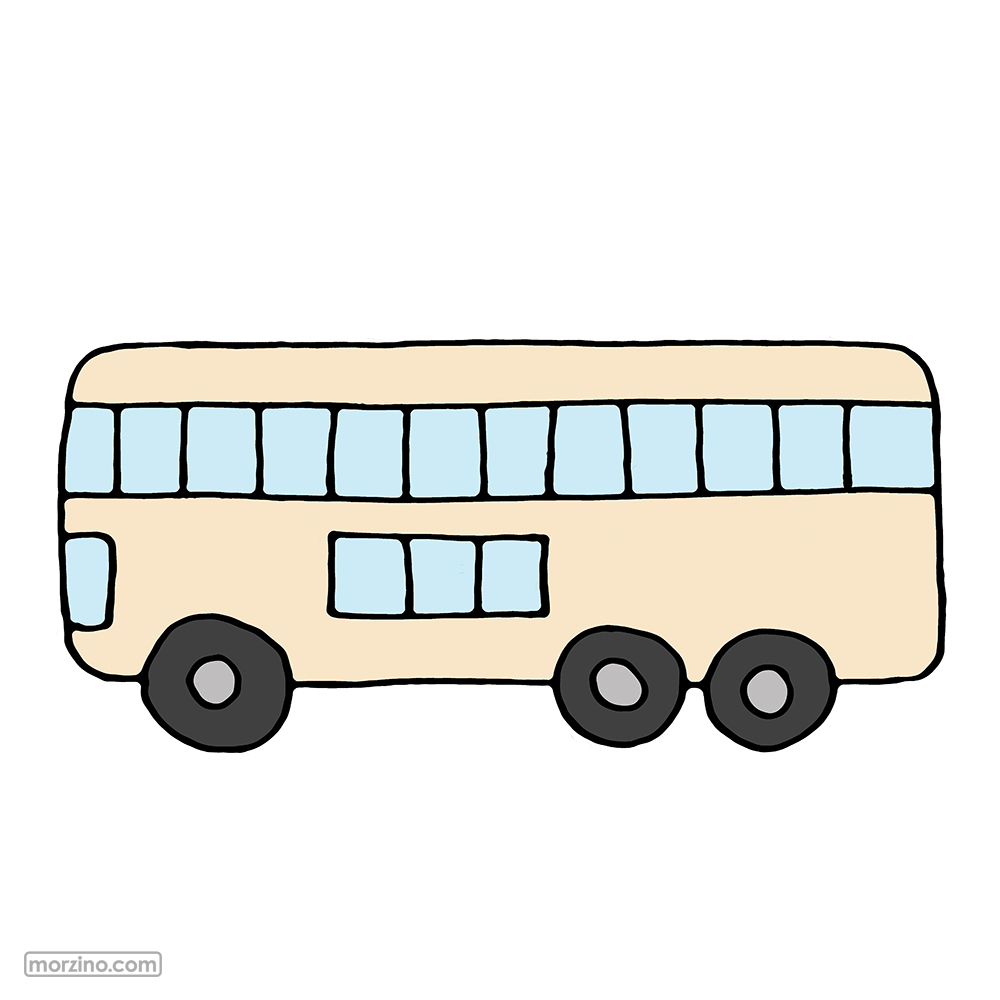 Bildwörterbuch: Reisebus