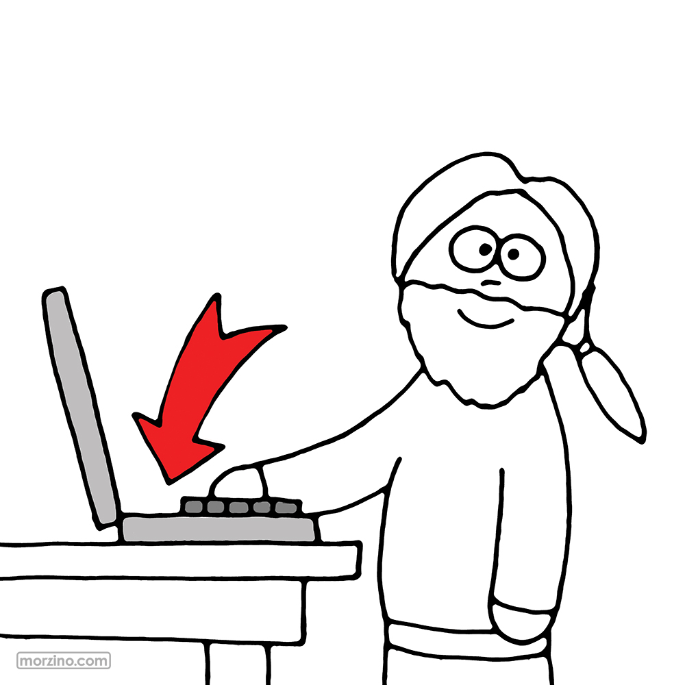 Bildwörterbuch: Laptop