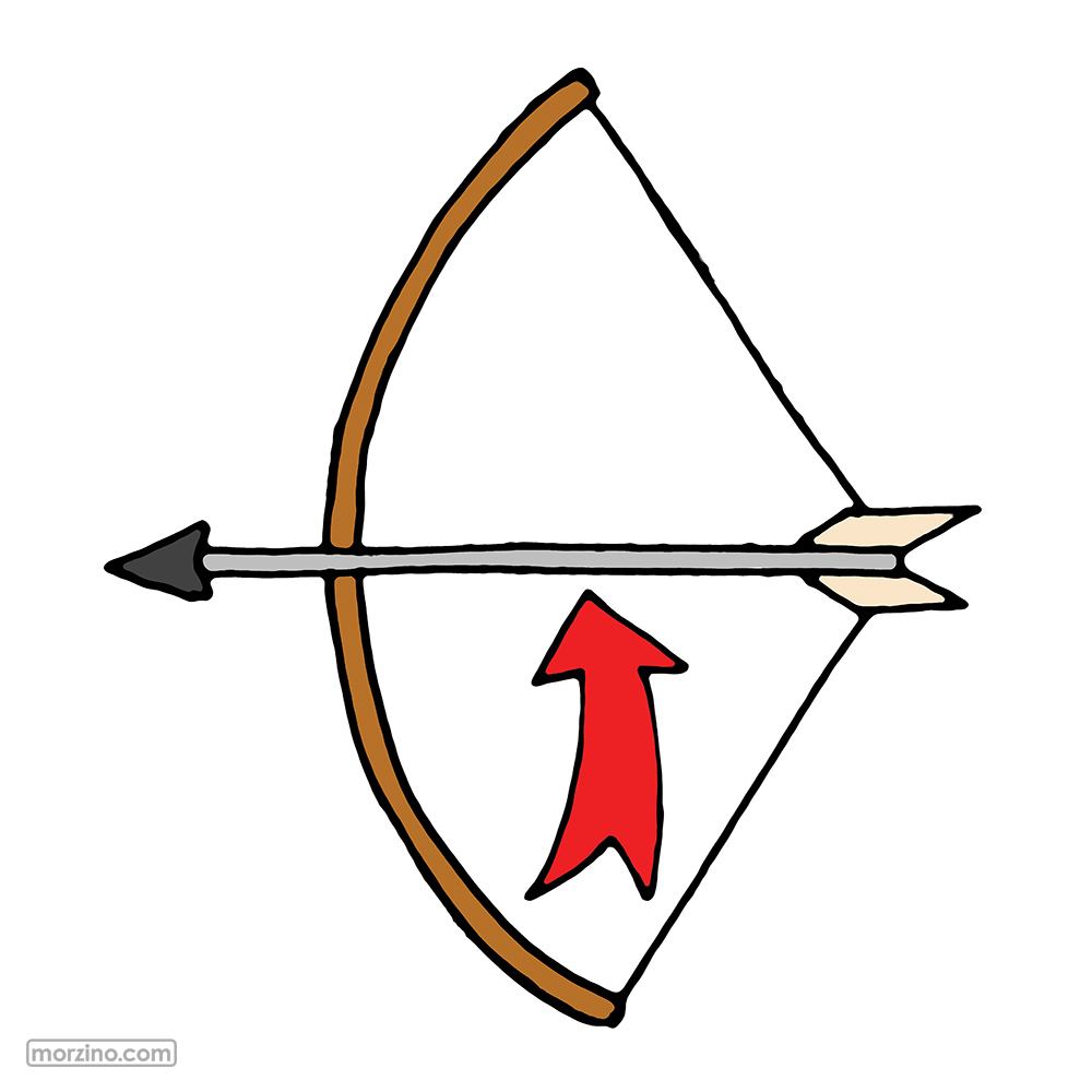 Bildwörterbuch: Pfeil