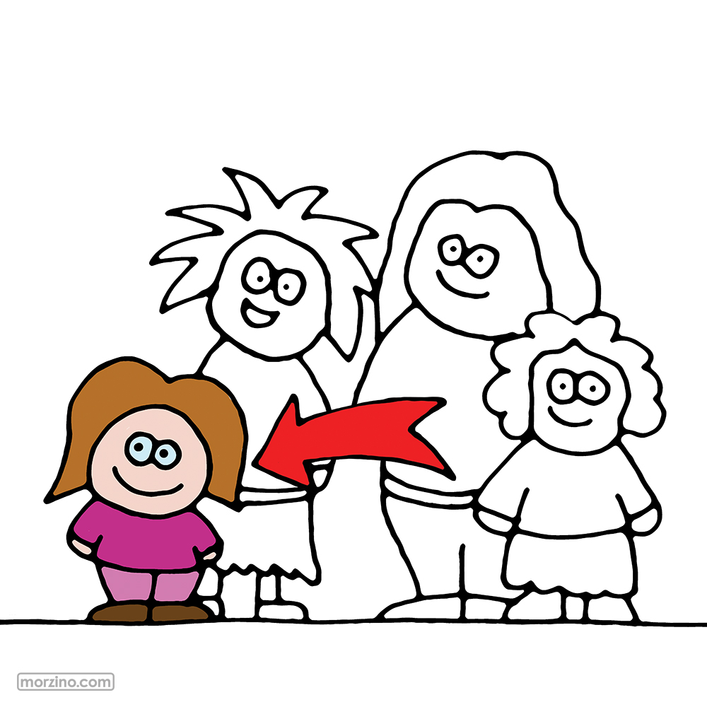 Bildwörterbuch: Mädchen