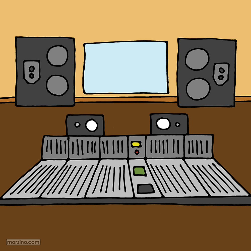 Bildwörterbuch: Tonstudio