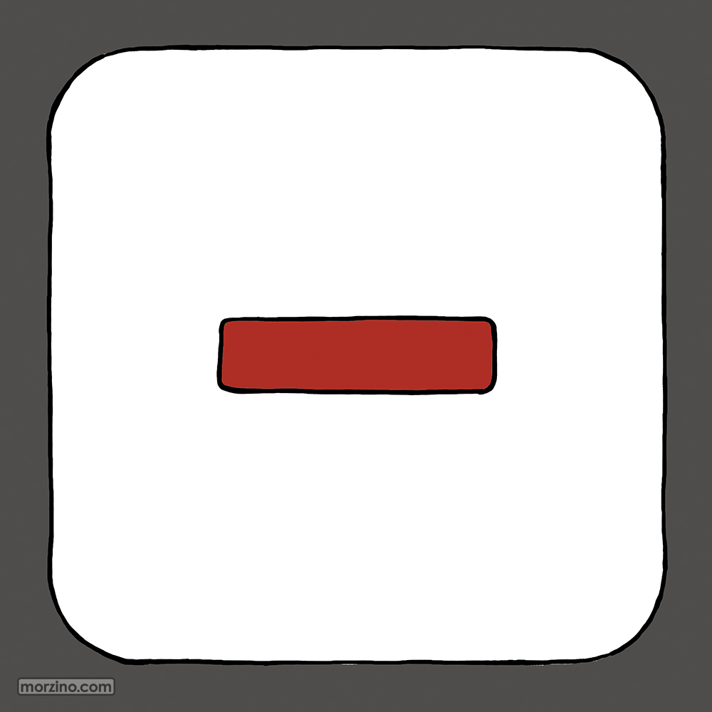 Bildwörterbuch: Minus