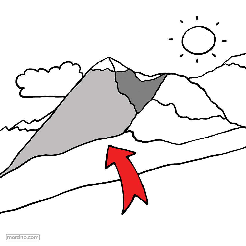 Bildwörterbuch: Berg