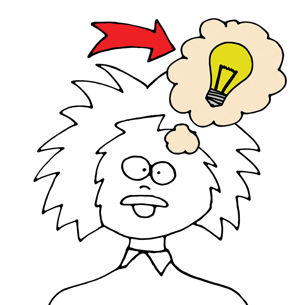 Bildwörterbuch: Idee