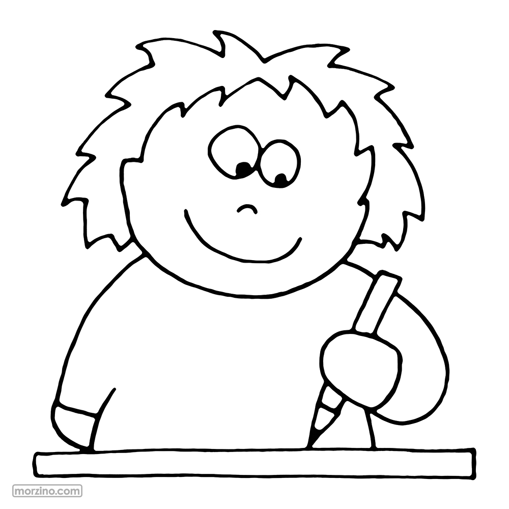 Ausmolbild: Ech schreiwen