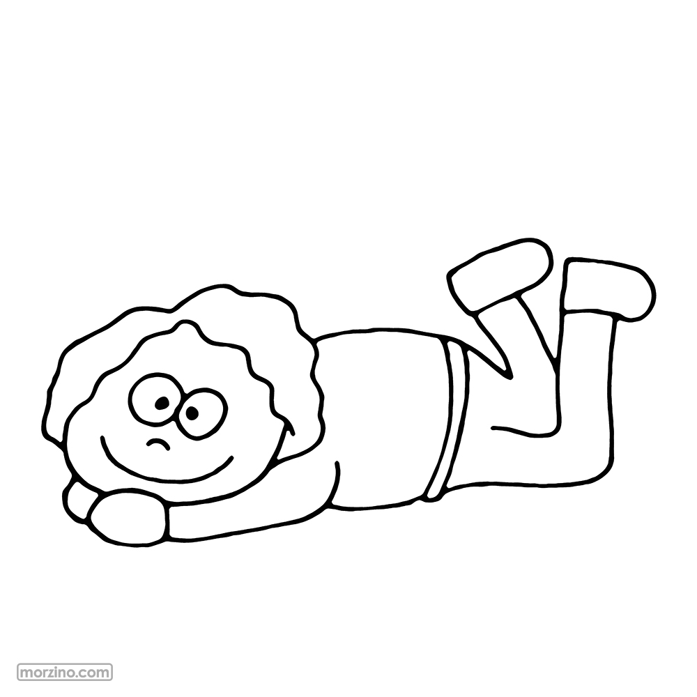 Ausmolbild: Ech leien