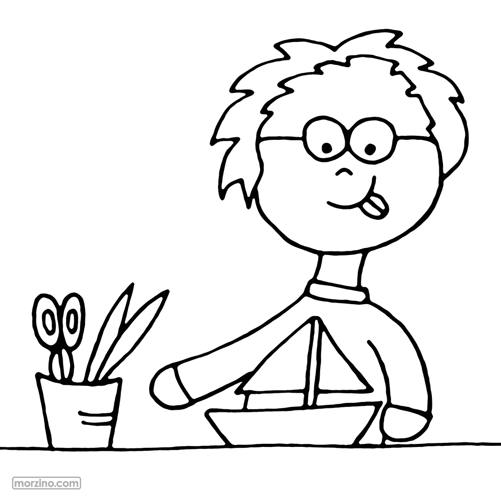 Ausmolbild: Ech bastelen