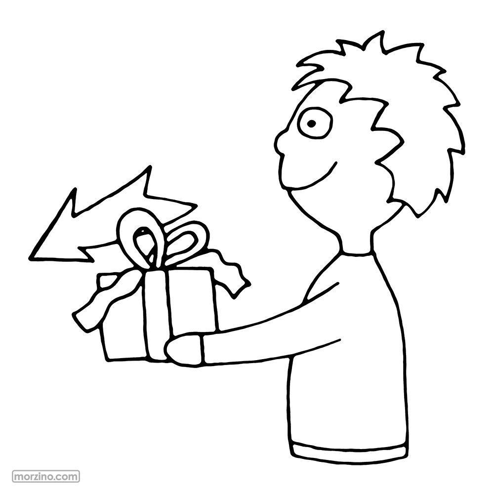 Ausmolbild: Ech schenken