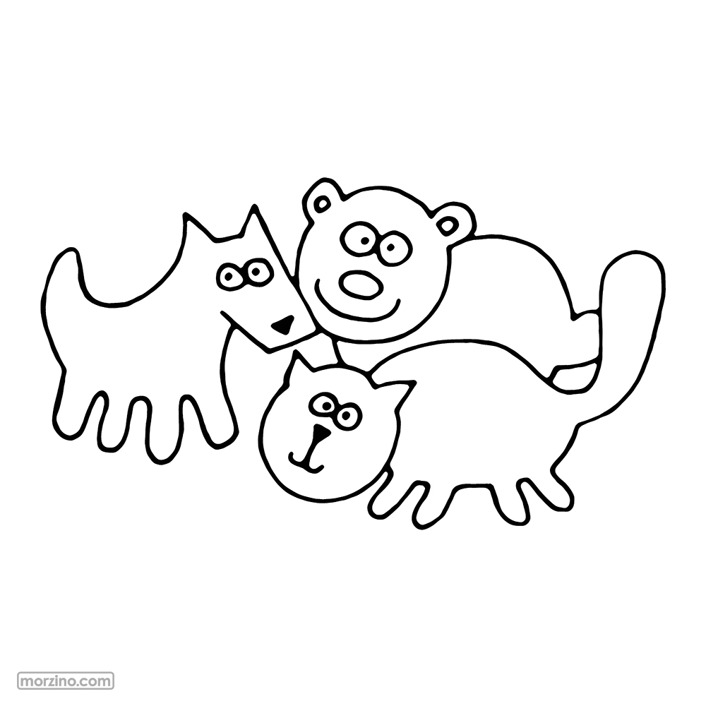 Ausmolbild: Déieren