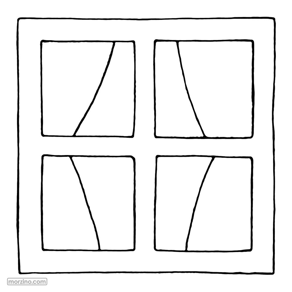 Bildwörterbuch: Fensterrahmen