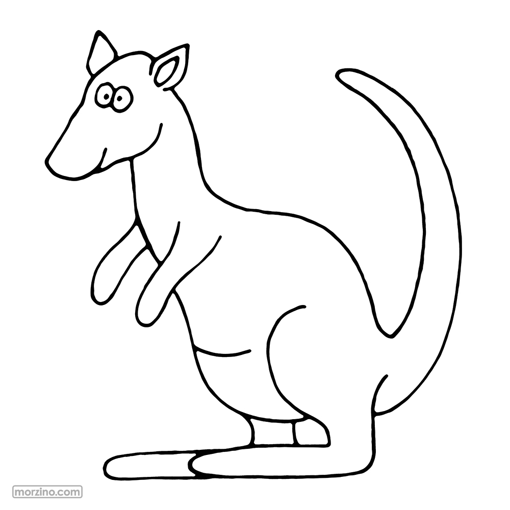 Ausmolbild: Känguru